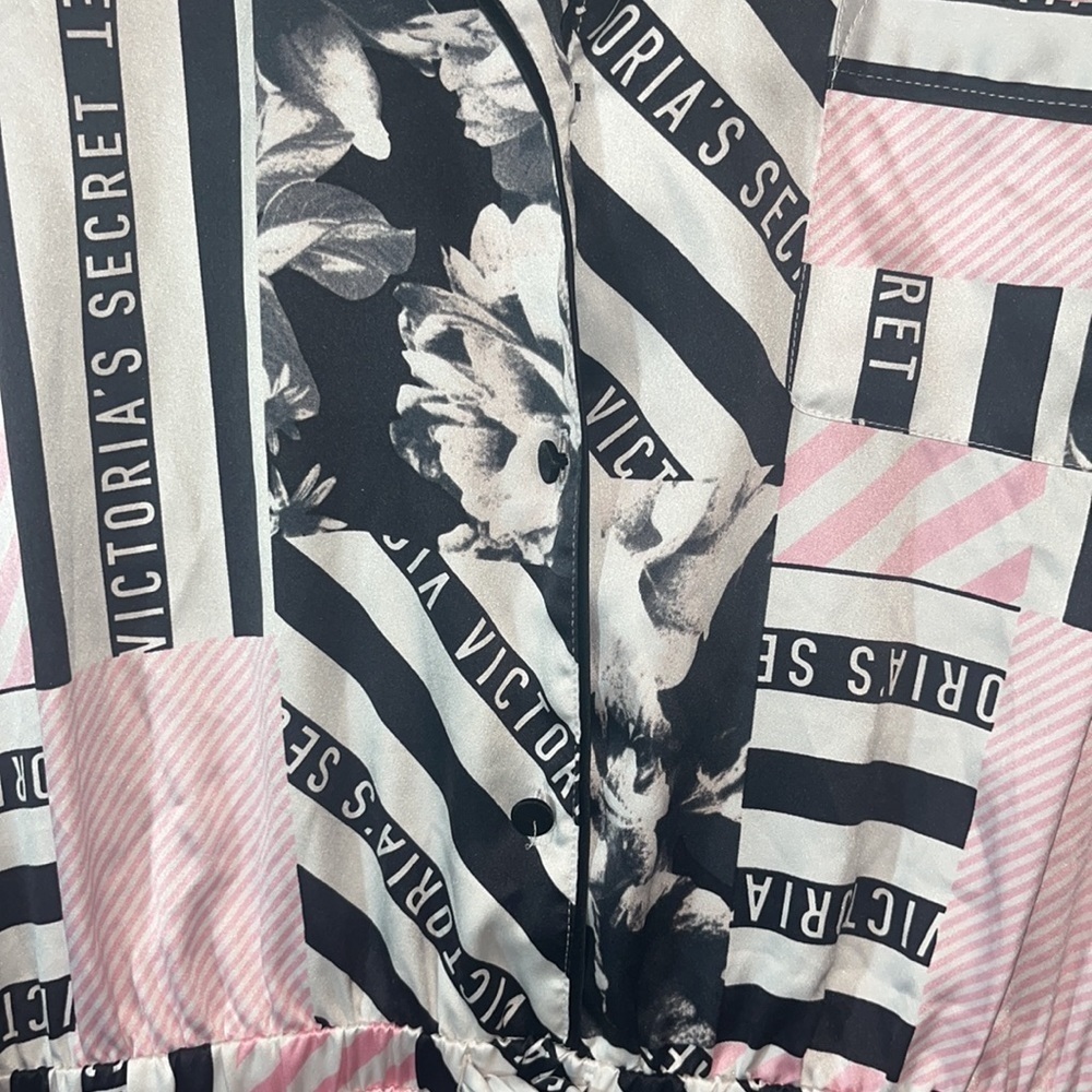 Victoria Secret PJ Sleep Romper - Picture 3 of 5